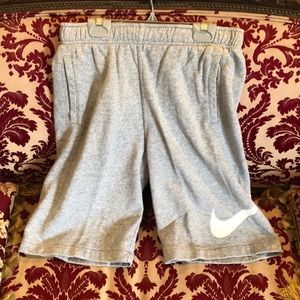 Grey boys Nike shorts